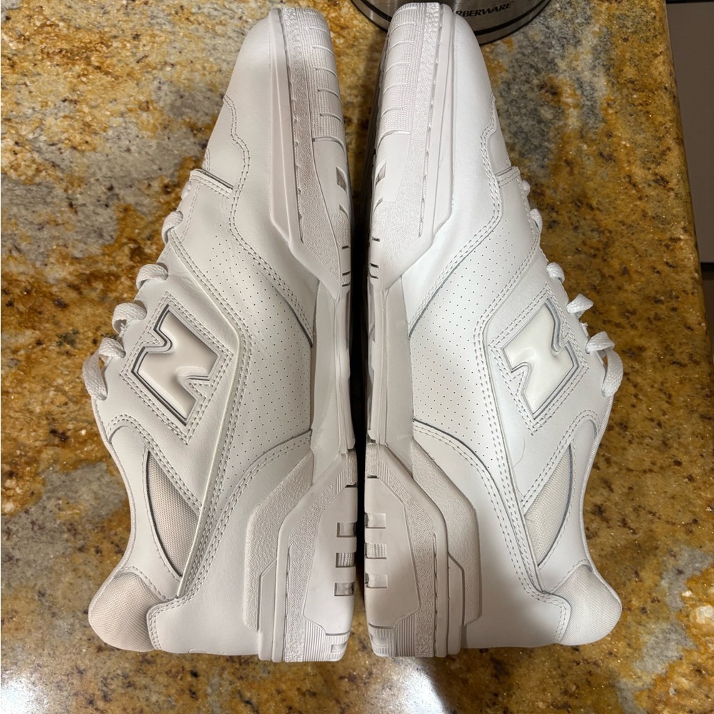 New Balance White Sneakers 550 size 13 - Picture 7 of 9